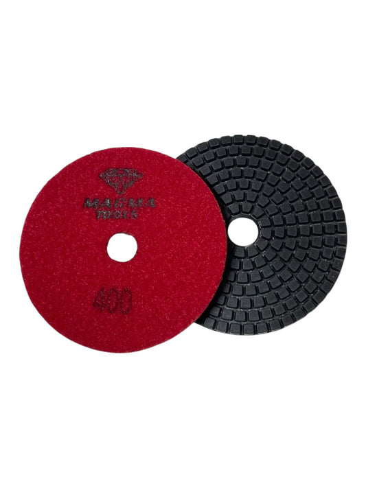 PAD NEGRO 400# WET 4"