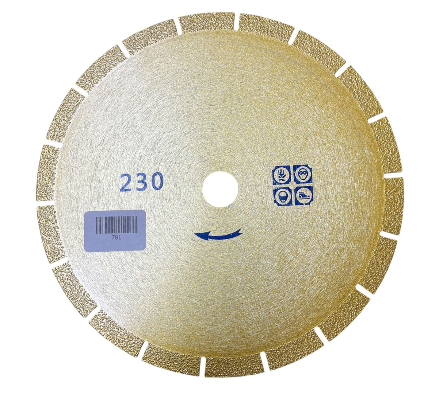 DISCO 9" DIAMANTE AL VACIO SEGMENTADO