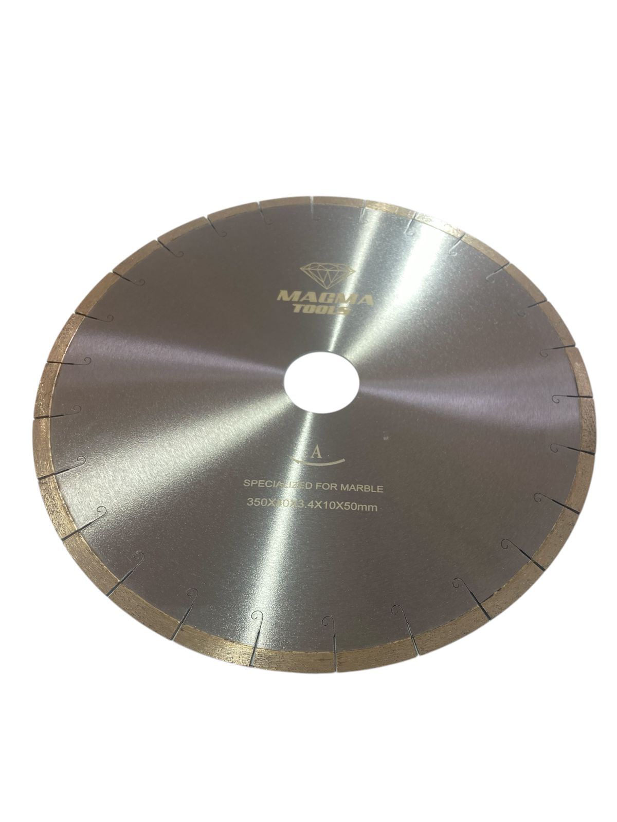 DISCO MARMOL 14" ABERTURA G (COLA DE RATA) 10mm
