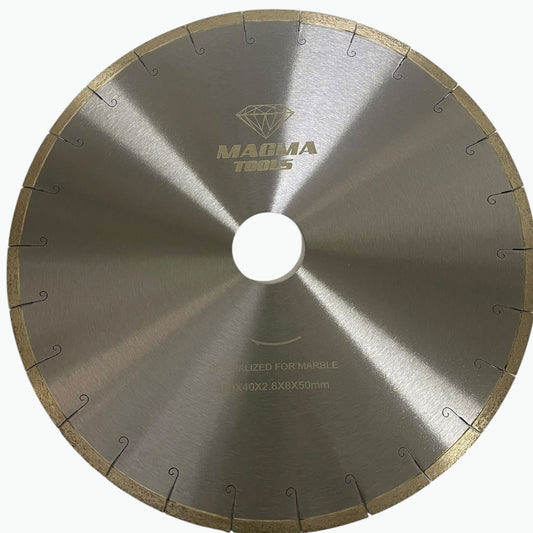 DISCO MARMOL 14" ABERTURA G (COLA DE RATA) 8mm