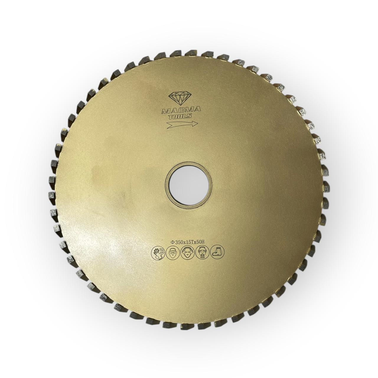 RANURADOR 14" 15T CENTRO DE ACERO CUADRADO