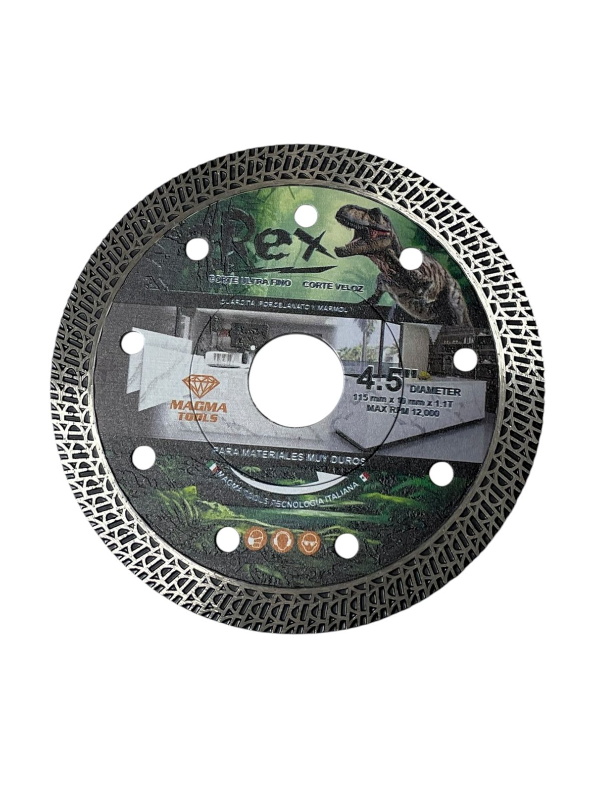 Disco Rex 4.5" Magma Tools