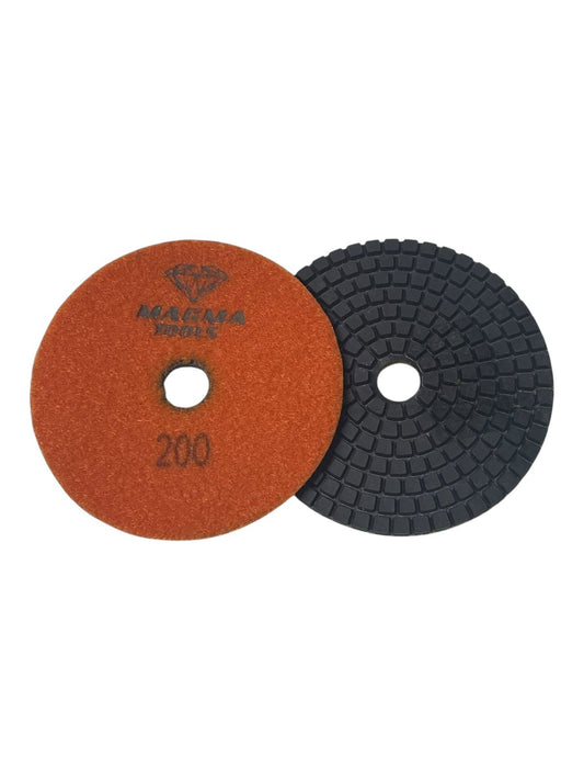 PAD NEGRO 200# WET 4"