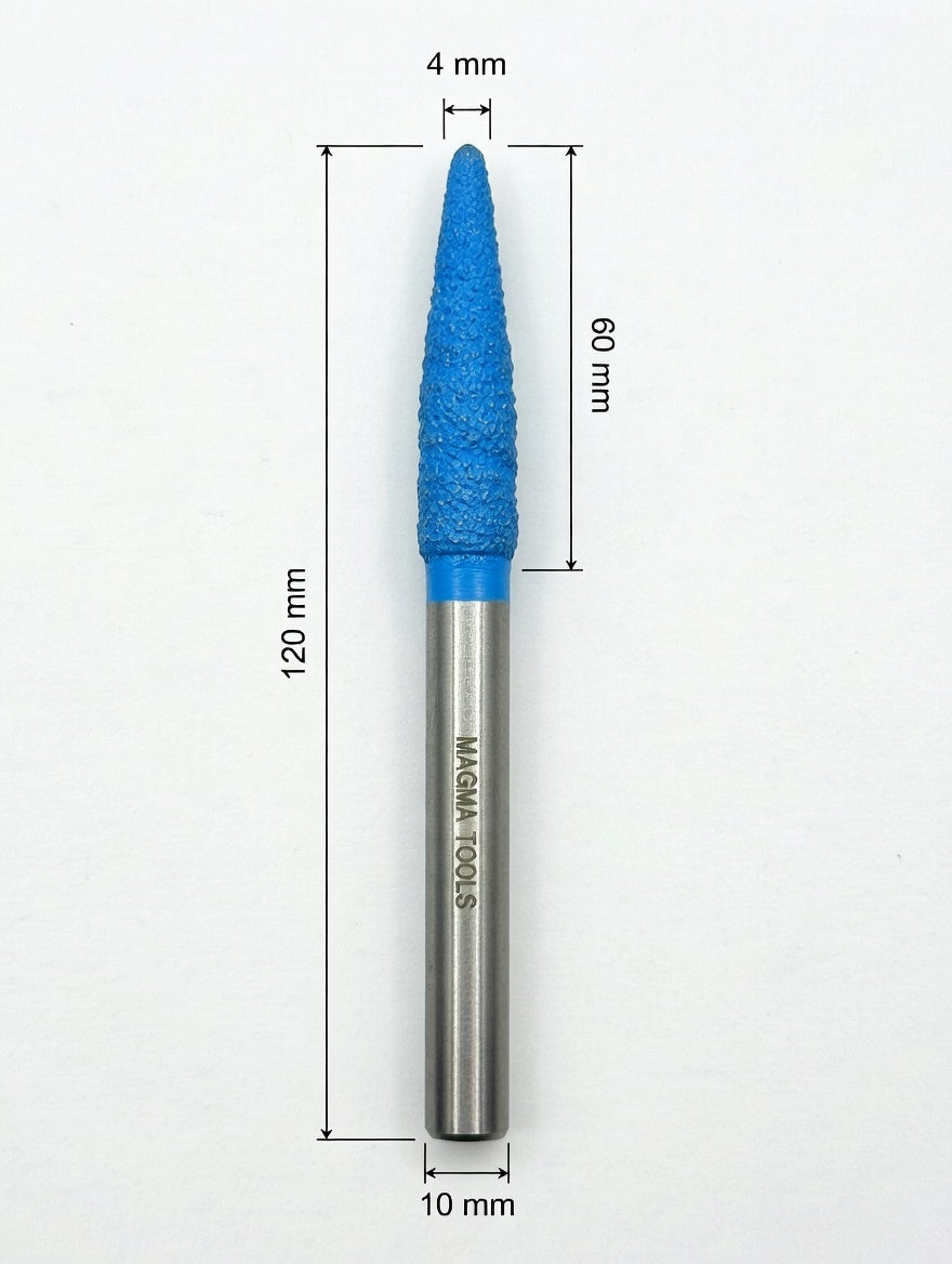 PUNTA AZUL 10mm x 4mm x 60mm x 120mm