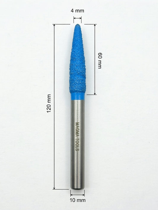 PUNTA AZUL 10mm x 4mm x 60mm x 120mm