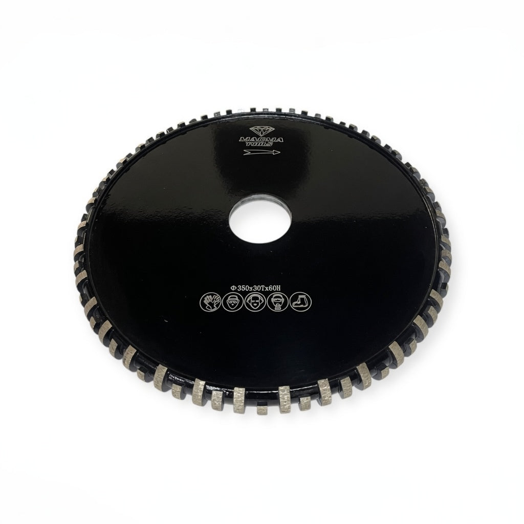 DISCO 14" 30mm RANURADOR CURVO