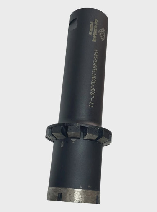 BROCA TARJA CORONA COMPLETA 45mm x 180L 5/8