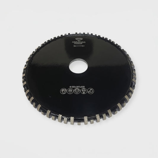 DISCO 14" 30mm RANURADOR CURVO