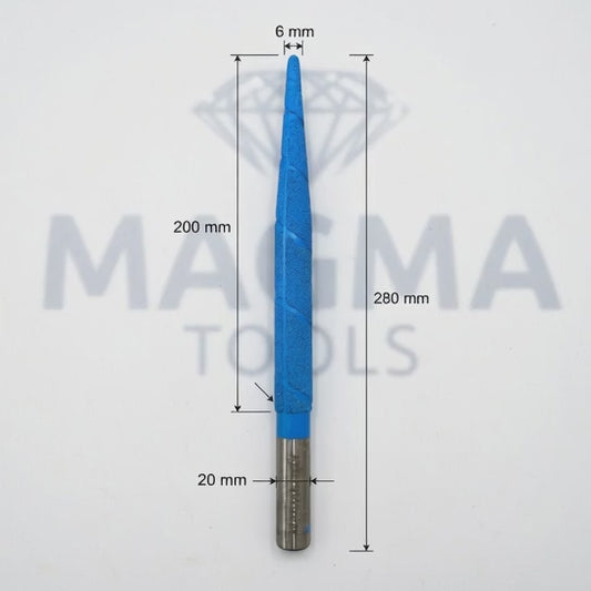 PUNTA AZUL 20mm x 6mm x 200mm x 280mm